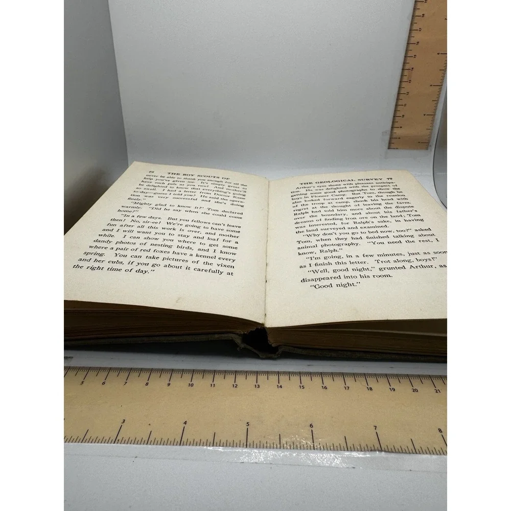 Boy Scouts Of The Geological Survey Scoutmaster Robert Shaler Book 1914
